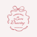 Love Drawing Candle