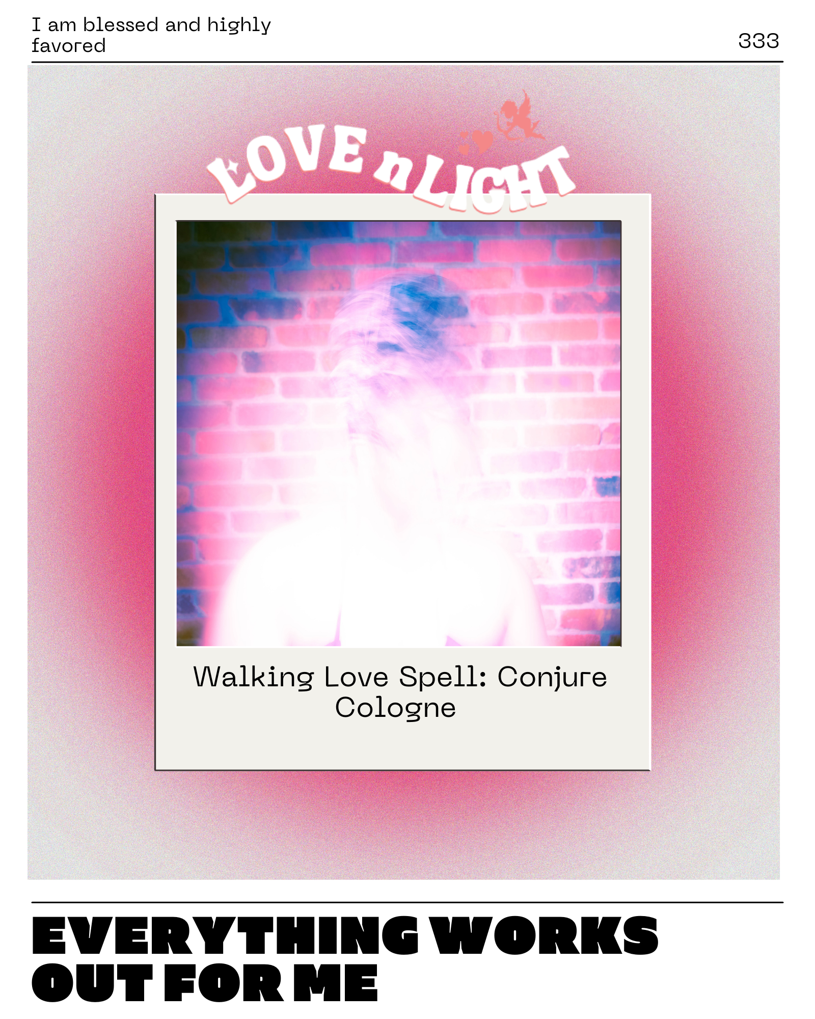 Walking Love Spell: Conjure Cologne